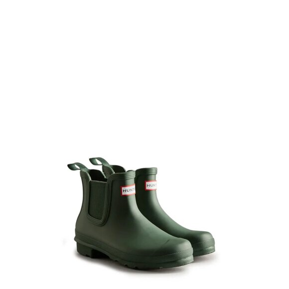 Hunter Women's Original Chelsea Boots in Hunter Green - Picture 7 of 9